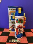 画像1: スーパーマリオブラザーズ　ロック付きワンプッシュダイレクトステンレスボトル（580ml/ブルー×ホワイト）