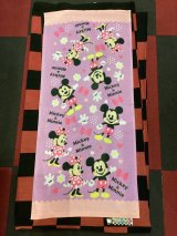 画像: ディズニー　フェイスタオル（ミッキー＆ミニー）