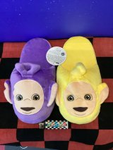 画像: テレタビーズ　ぬいぐるみスリッパ　（ティンキーウィンキー&ラーラ）
