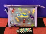 画像: テレタビーズ フチイロクリアポーチ(フレンズ/パープル)