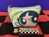 画像: パワーパフガールズ　三角ミニポーチ（バターカップ/グリーン）