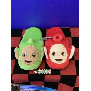 画像: テレタビーズ　ぬいぐるみスリッパ　（ディプシー&ポー）