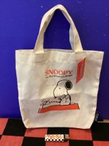 画像: スヌーピー　ちょいエコトートバッグ（タイプライター）