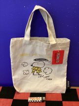 画像: スヌーピー　ちょいエコトートバッグ（空飛ぶスヌーピー）