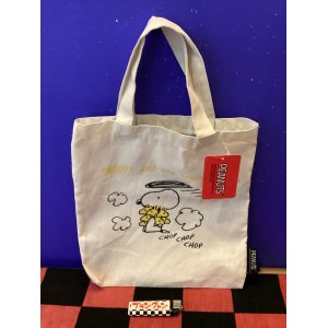 画像: スヌーピー　ちょいエコトートバッグ（空飛ぶスヌーピー）