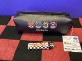 画像: ポケットモンスター　スクエアペンポーチ　(ポケモンボール　ブラック）