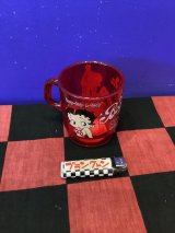 画像: ミルキースタッキングマグカップ（クリアーレッド　ベティ） 