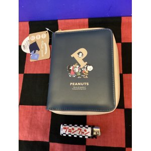 画像: スヌーピー　マルチケース　(ネイビー) 
