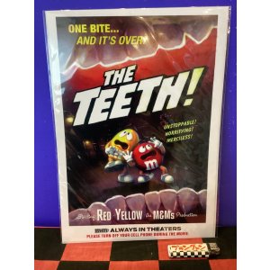 画像: m&m's　キャラクターポスター（THE TEETH!）
