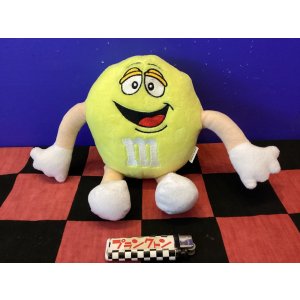 画像: m&ms　プラッシュドール　ぬいぐるみ（イエロー）