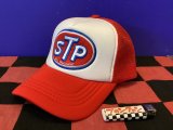 画像: メッシュワッペンキャップ（STP/レッド）