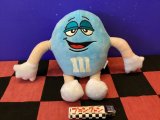 画像: m&ms　プラッシュドール　ぬいぐるみ（ブルー）
