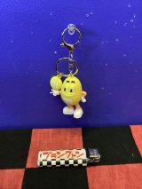 画像: エムアンドエムズ　3Dラバーキーホルダー（イエロー）