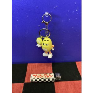 画像: エムアンドエムズ　3Dラバーキーホルダー（イエロー）