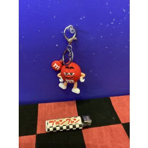 画像: エムアンドエムズ　3Dラバーキーホルダー（レッド）