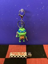 画像: タートルズ　3Dラバーキーホルダー（ブルー）