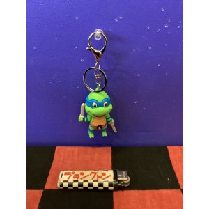 画像: タートルズ　3Dラバーキーホルダー（ブルー）
