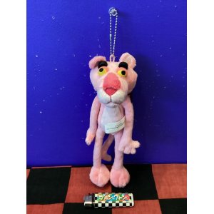 画像: ピンクパンサー　ぬいぐるみキーホルダー　マスコット