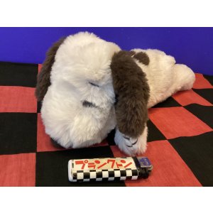 画像: スヌーピー　ぬいぐるみポーチ　ロングポーチ（スヌーピー/モカ）