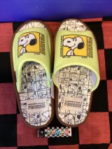 画像: スヌーピー　75周年コンフォートスリッパ（イエロー）