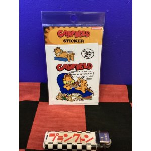 画像: ガーフィールド　ステッカー(ブルーソファー) 17-3