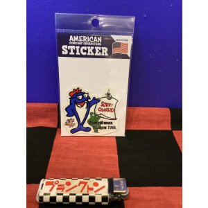 画像: アメリカン ステッカー(サメ）