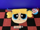 画像: パワーパフガールズ　ぬいぐるみ巾着（バブルス)