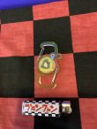 画像1: パペットスンスン　ツインカラビナホルダー（キウイ）