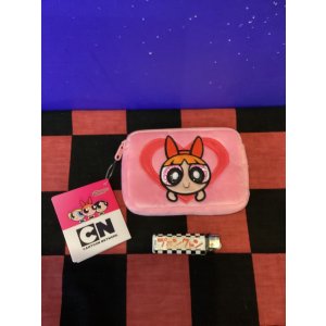 画像: パワーパフガールズ　ミニティッシュポーチ(ブロッサム　ピンク)