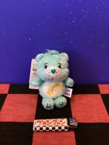 画像: ケアベア　ソフトぬいぐるみキーホルダー(ウィッシュベア)