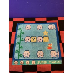 画像: スーパーマリオ　ミニタオル（雲ステージ）