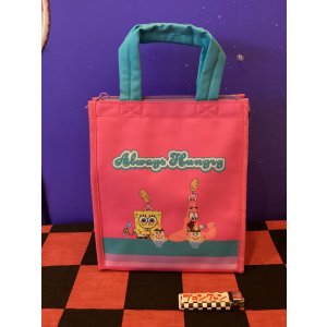 画像: スポンジボブ　保冷ランチバッグスクエアM（Always Hungry）