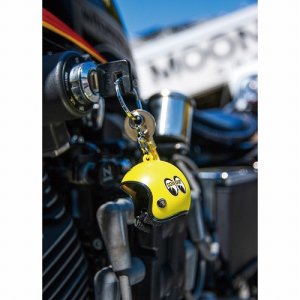 画像: ムーンアイズ　MOON Helmet Key Ring (MKR211YE)