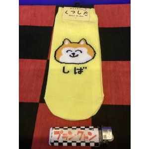 画像: おえかきさんシリーズ　レディース靴下（しばいぬさん) 