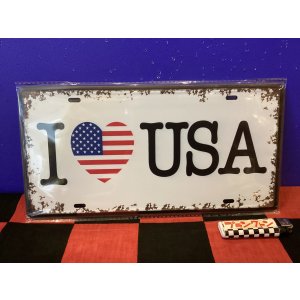 画像: CMプレート（I LOVE USA）