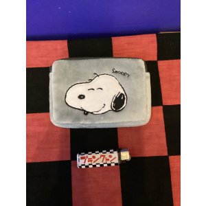 画像: スヌーピー　ミニティッシュポーチ付きパスケース(スヌーピー)