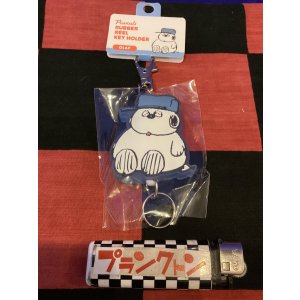 画像: スヌーピー　ラバーリールキーホルダー（オラフ）