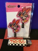 画像: パワーパフガールズ　前髪クリップ　2Pヘアクリップ　(ブロッサム)
