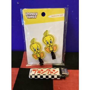 画像: ルーニーテューンズ　前髪クリップ　2Pヘアクリップ　(トゥイーティー)