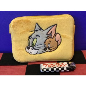 画像: トム＆ジェリー　ミニティッシュポーチ(トム＆ジェリー/イエロー)