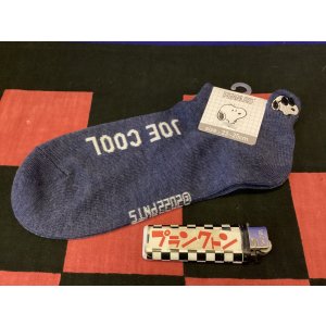 画像: スヌーピー　バックポイント　レディース靴下（ジョークール/ネイビー）　71