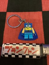 画像: LEGO風ブロック　キャラクターキーホルダー(スポンジボブ/スーパーヒーロー)