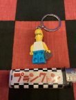 画像2: LEGO風ブロック　キャラクターキーホルダー(シンプソンズ/ホーマー）