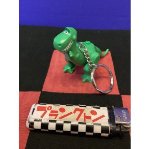 画像: LEGO風ブロック　キャラクターキーホルダー(トイストーリー/レックス）
