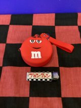 画像: m&m's　ラバーコインケース(レッド)