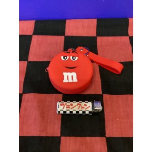 画像: m&m's　ラバーコインケース(レッド)