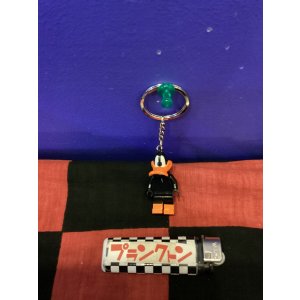画像: LEGO風ブロック　キャラクターキーホルダー(ダフィー　ダック)