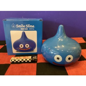 画像: ドラゴンクエスト　陶器貯金箱　陶器バンク　コインバンク（スライム）