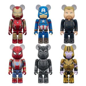 画像: ベアブリック　BE@RBRICK （CHASE MARVEL INFINITY SAGA/マーベル）