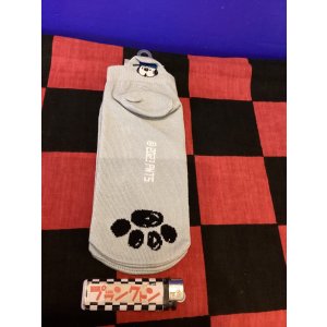 画像: スヌーピー　バックポイント　肉球　レディース靴下（オラフ）　55